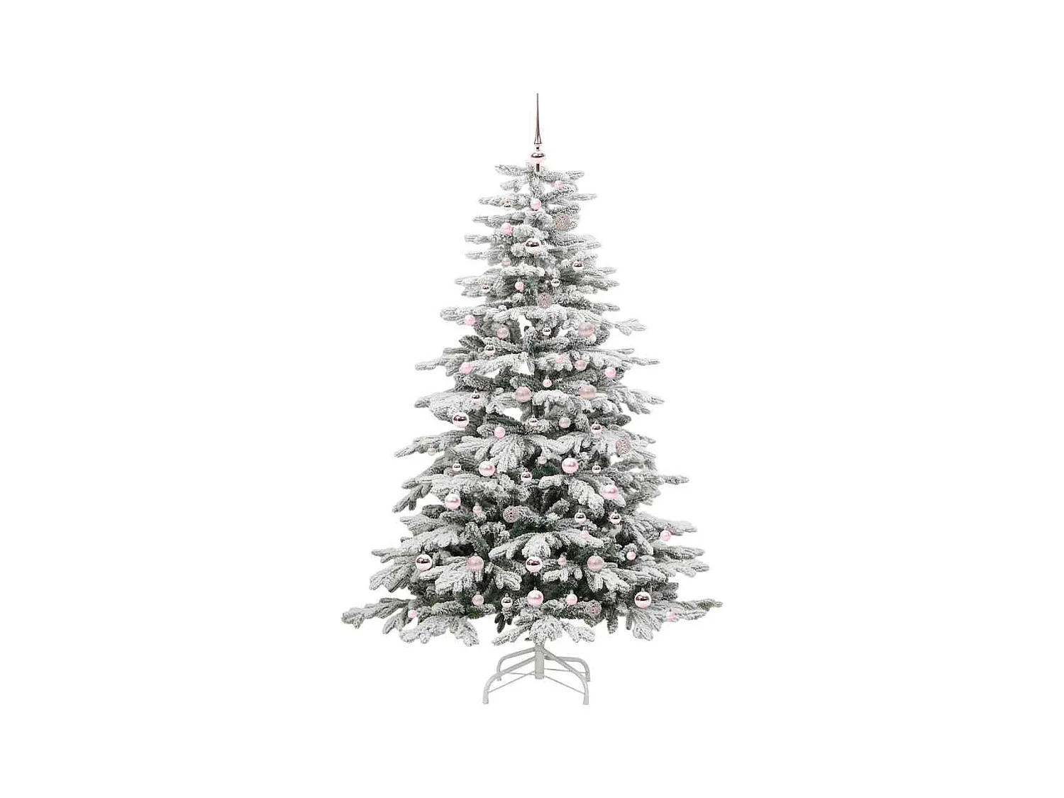 Árbol de Navidad artificial con ramas articuladas 210 cm