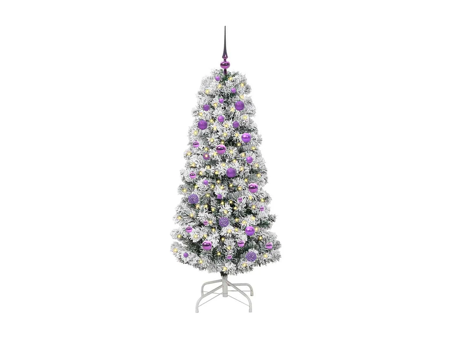 Sapin de Noël Artificiel à Branches Articulées 150 cm PVC