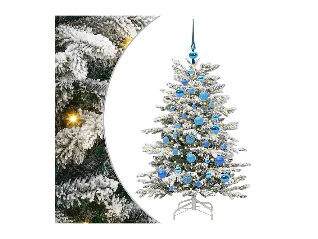 Árbol de Navidad artificial con ramas articuladas 120 cm