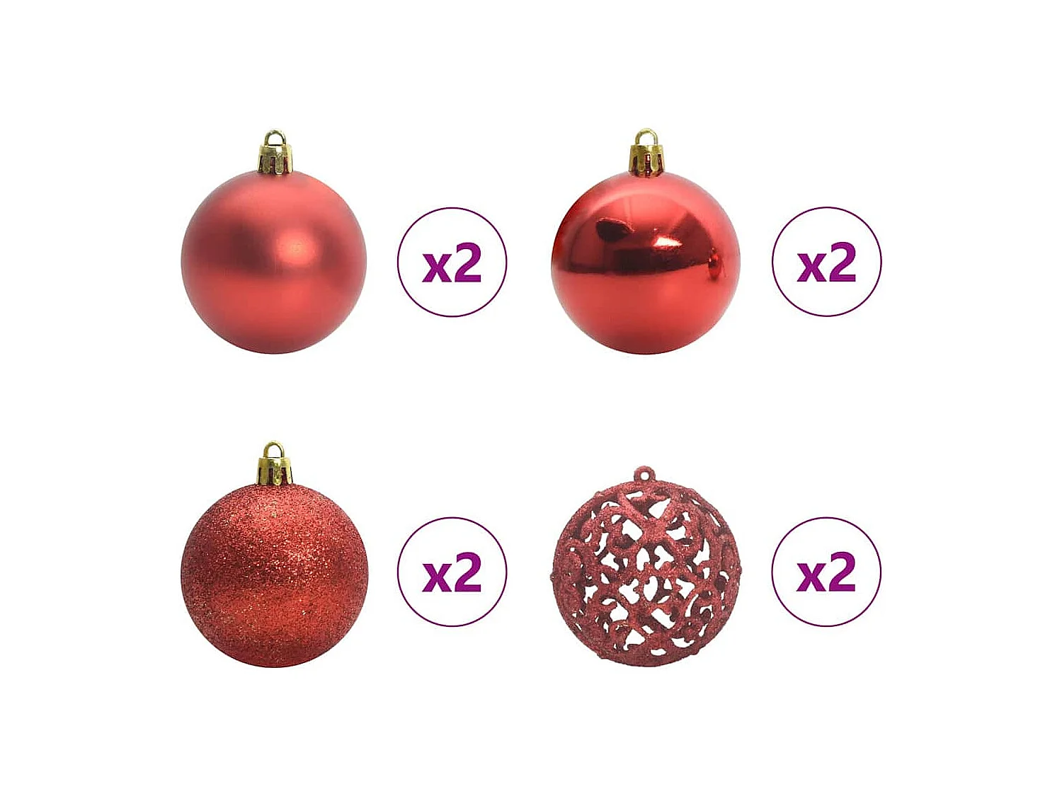 Sapin de Noël artificiel avec 150 LED Blanc 63 x 63 x 150 cm