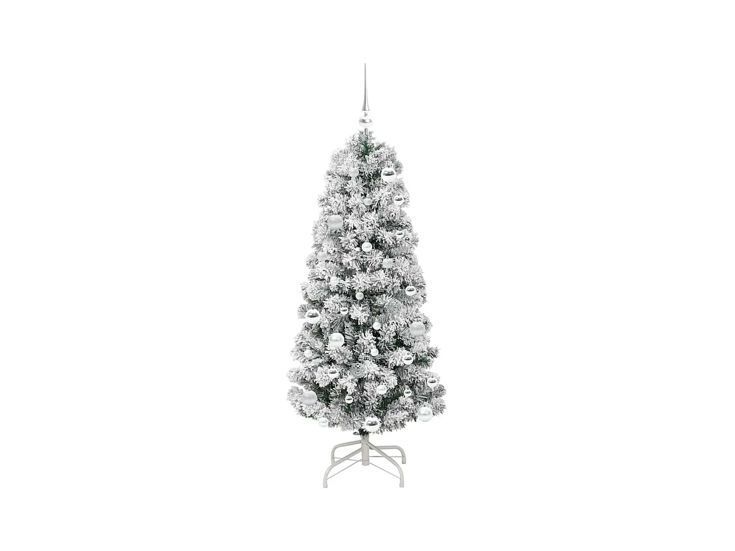 Árbol de Navidad artificial con ramas articuladas 150 cm PVC