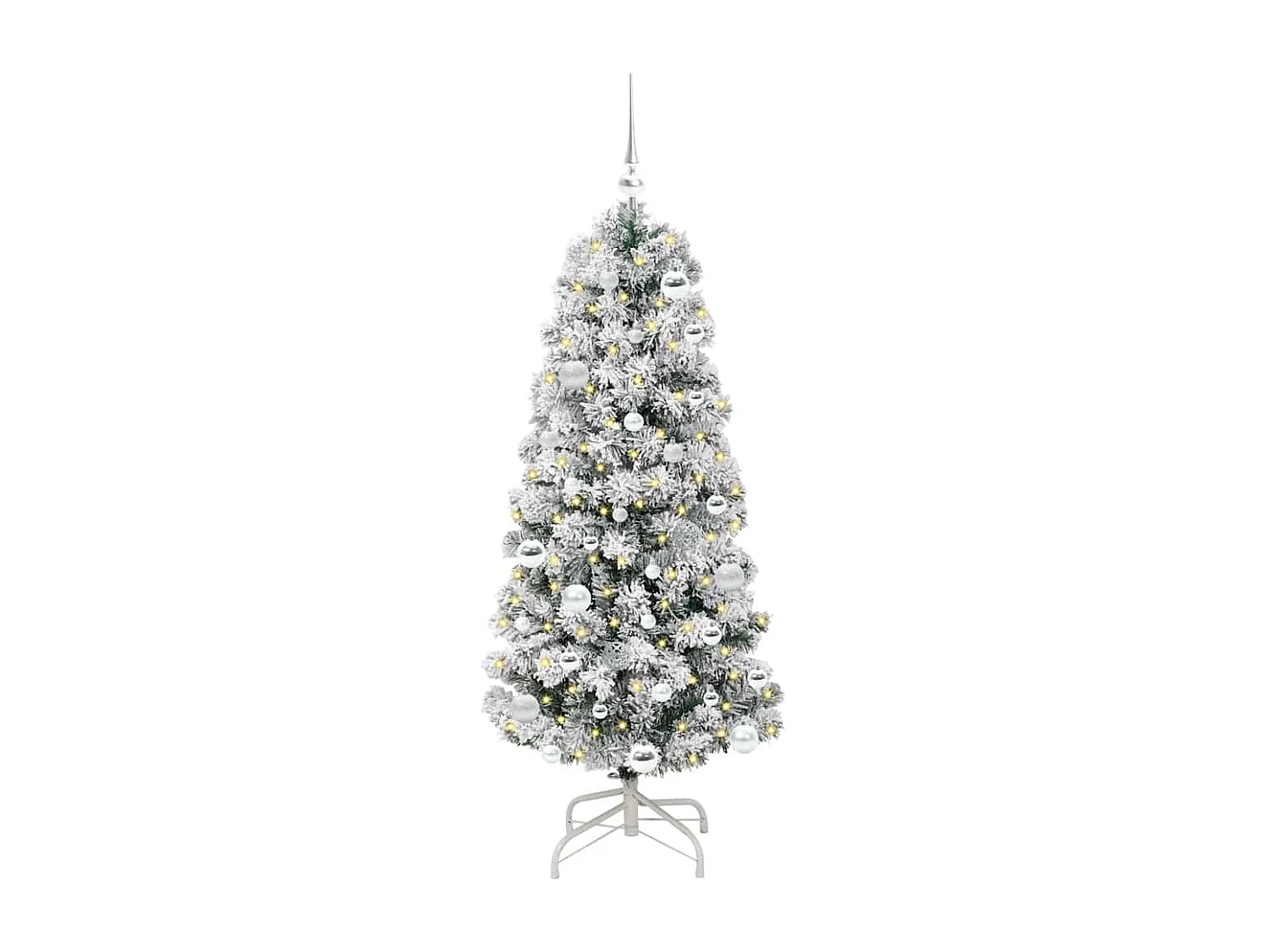 Sapin de Noël Artificiel à Branches Articulées 150 cm PVC