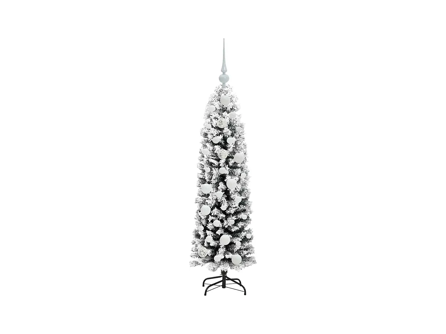 Árbol de Navidad artificial Verde 120 cm PVC, Acero y Plástico