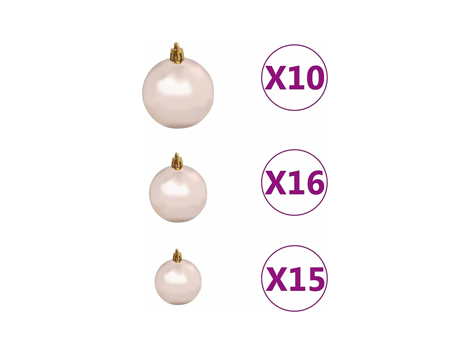 Sapin de Noël artificiel Vert 180 cm PVC et acier et plastique