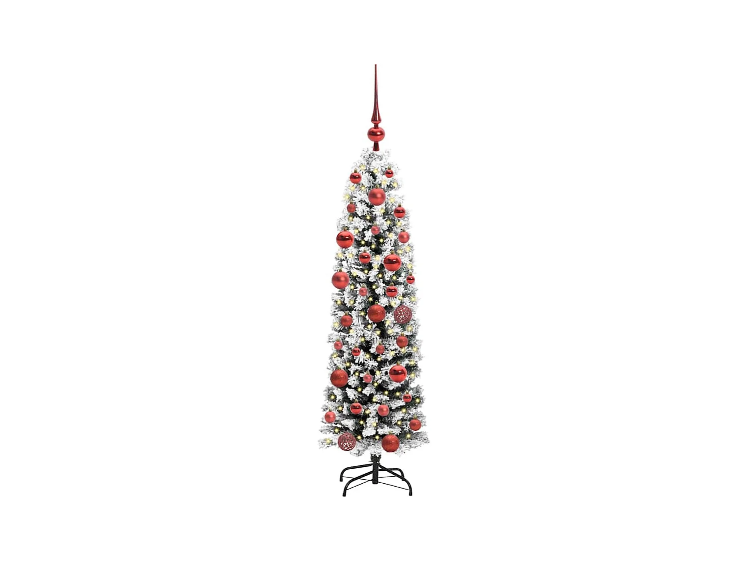 Sapin de Noël artificiel Vert 150 cm PVC et acier et plastique