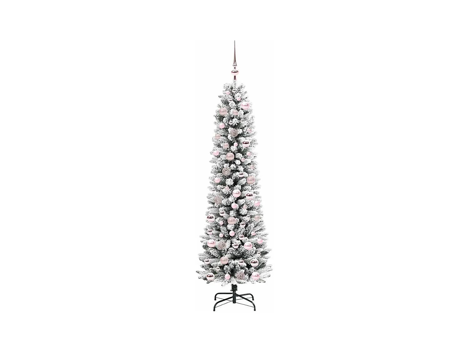 Árbol de Navidad artificial con 300 LED verde y 180 cm