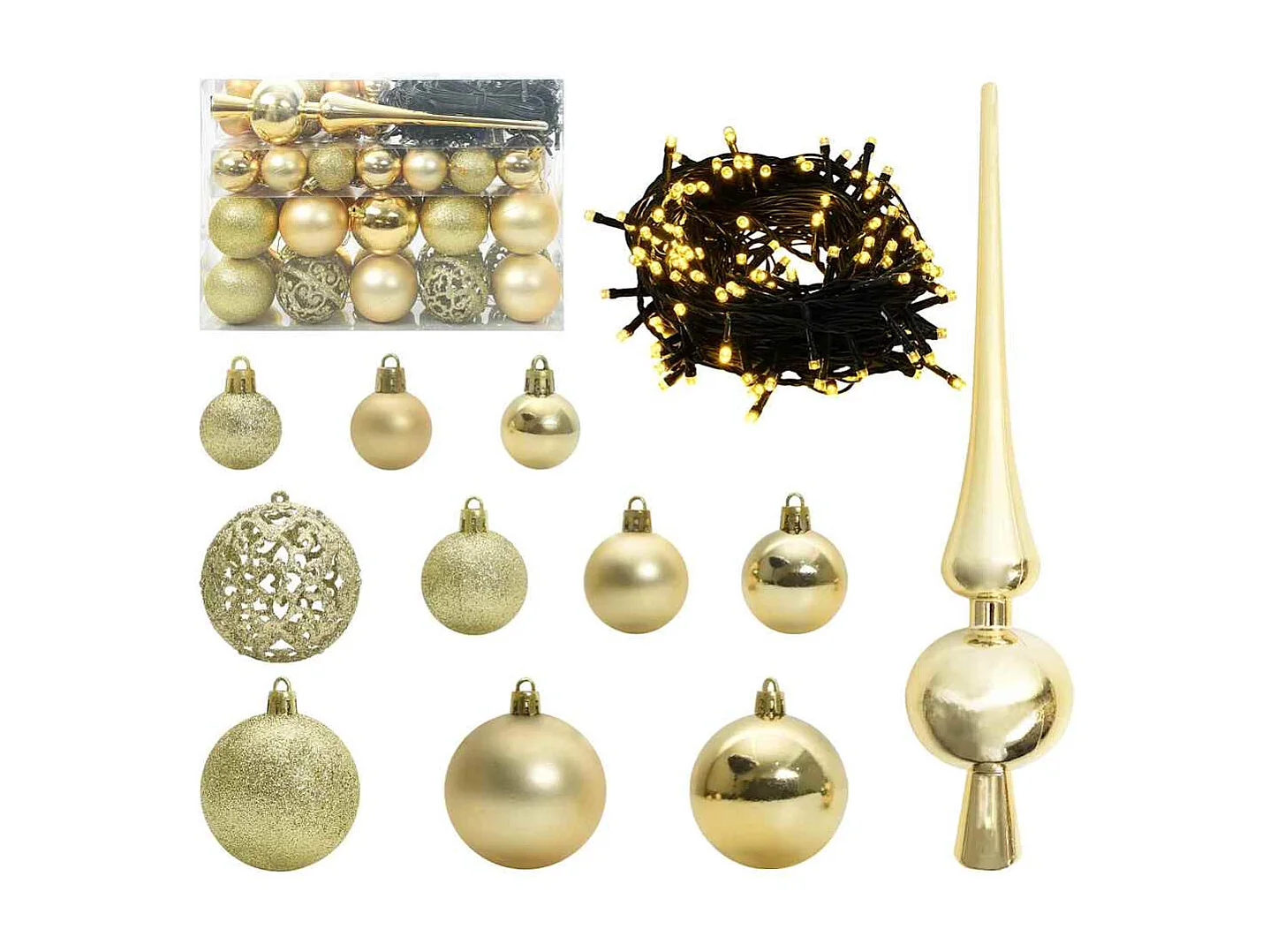 Kunstkerstboom Groen 120 cm PVC en Metalen