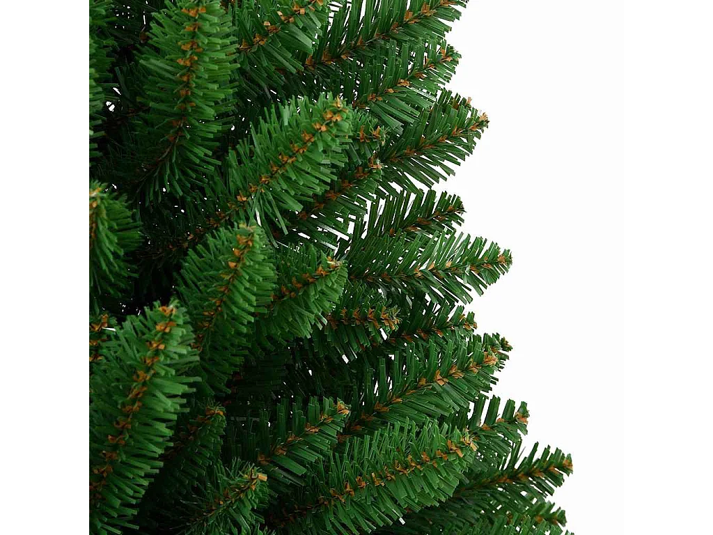 Kunstkerstboom Groen 120 cm PVC en Metalen