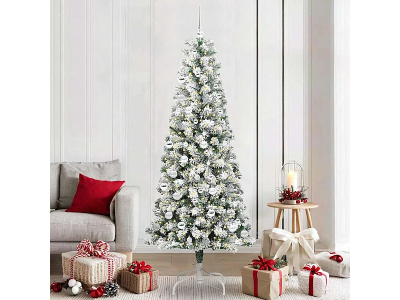 Sapin de Noël Artificiel à Branches Articulées 210 cm PVC