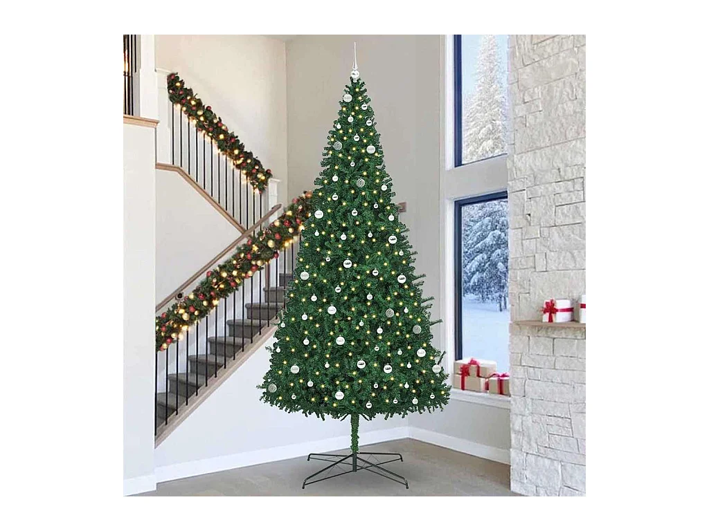 Sapin de Noël Vert 400 cm PVC