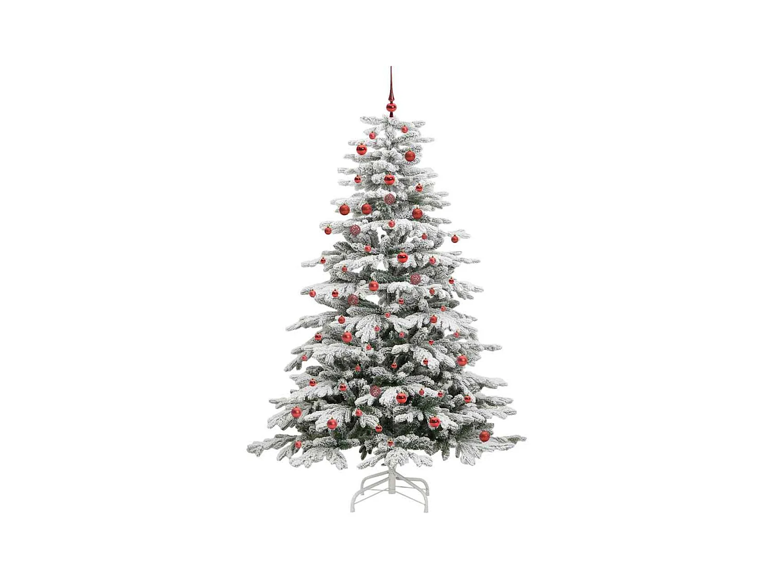 Árbol de Navidad artificial con ramas articuladas 210 cm