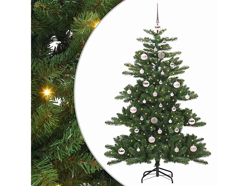 Sapin de Noël Artificiel à Branches Articulées 150 cm PVC