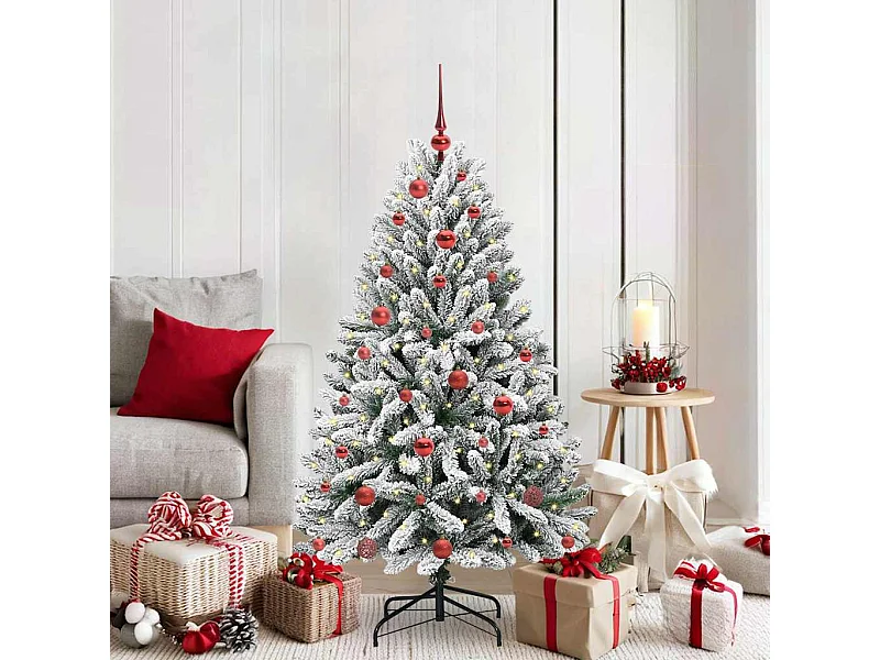 Árbol de Navidad artificial Verde y 150 cm PVC y Metal