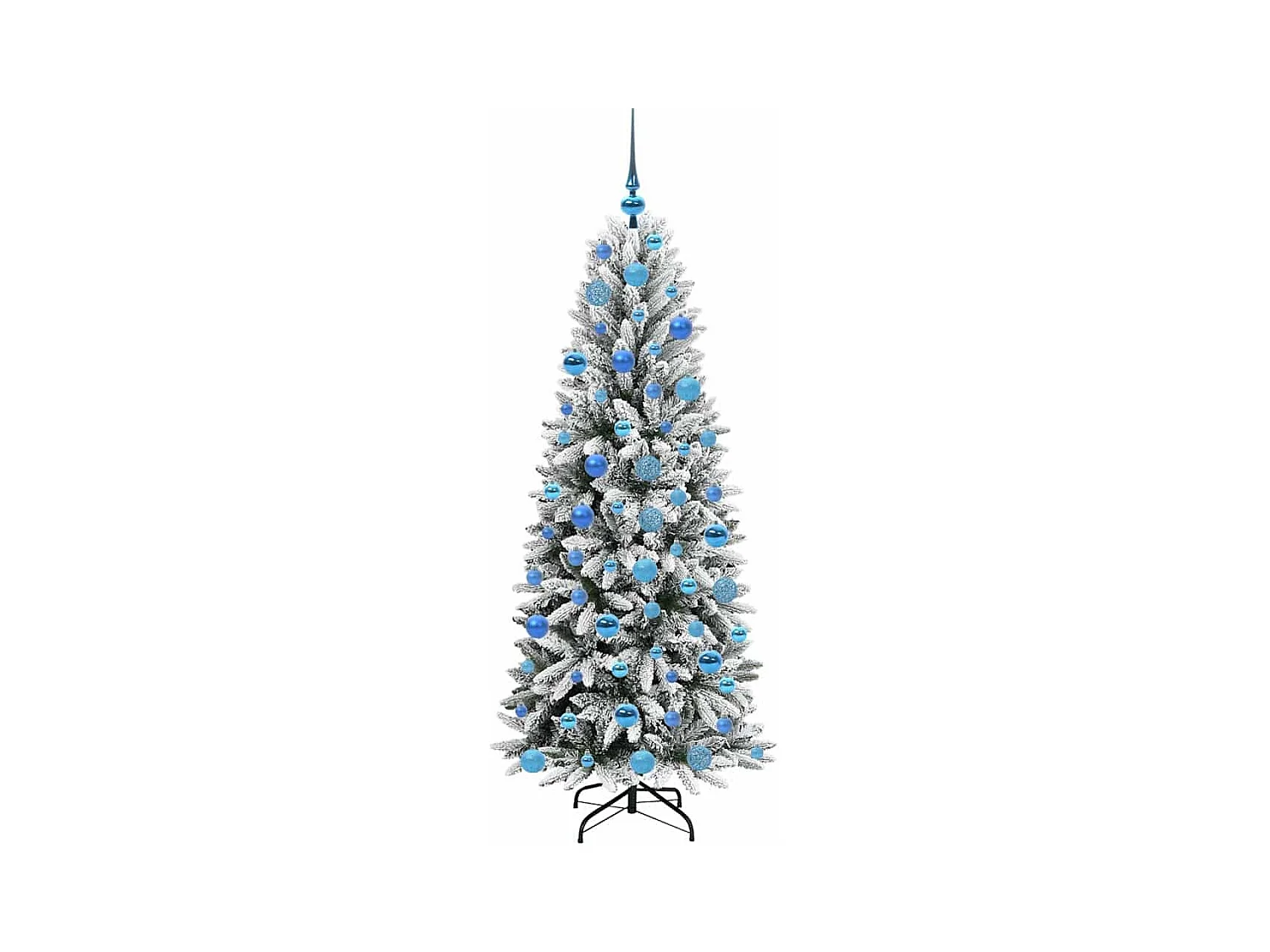Sapin de Noël artificiel avec 300 LED Blanc 73 x 73 x 180 cm