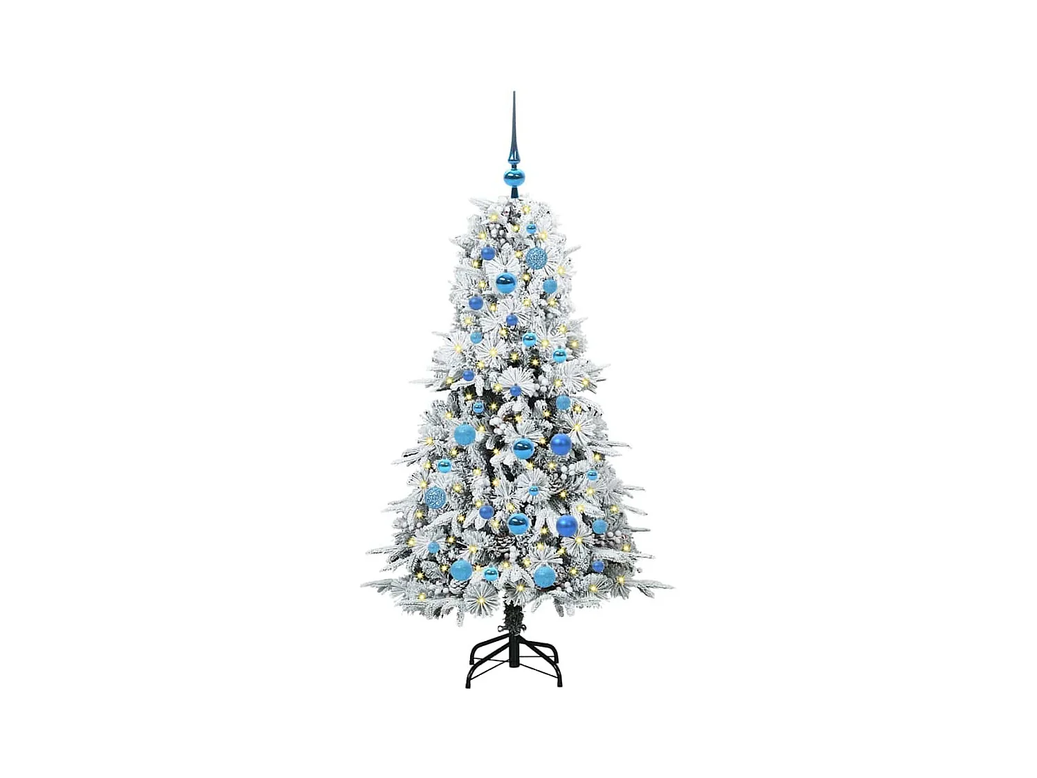 Sapin de Noël Artificiel à Branches Articulées Vert 150 cm