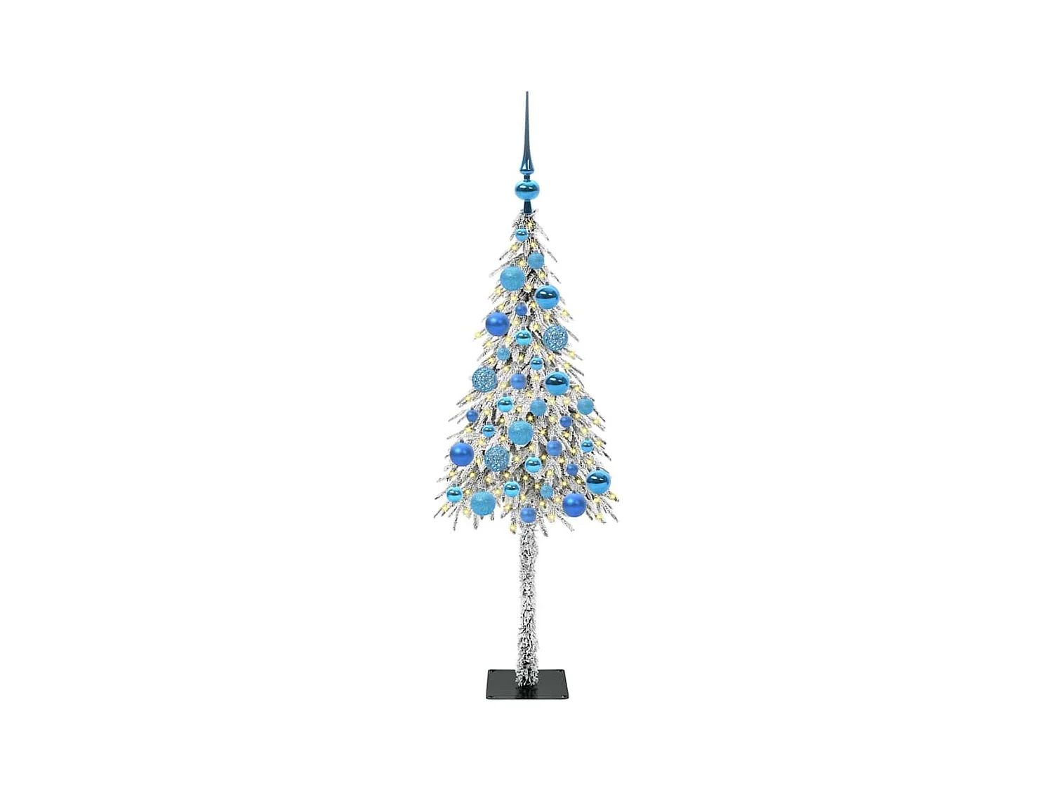 Árbol de Navidad con 150 LED con soporte 120 cm PE y Acero