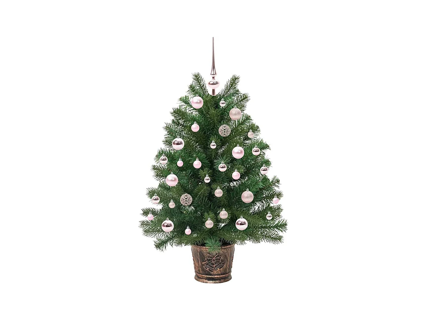 Sapin de Noël artificiel avec 150 LED Vert 95 cm PE et PVC
