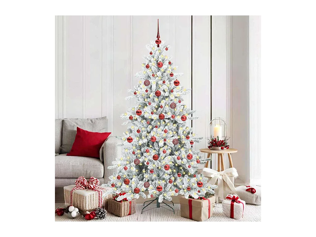 Sapin de Noël Artificiel à Branches Articulées 180 cm PVC