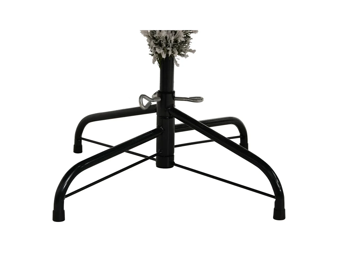 Kunstkerstboom met scharnieren en sneeuw 300 cm