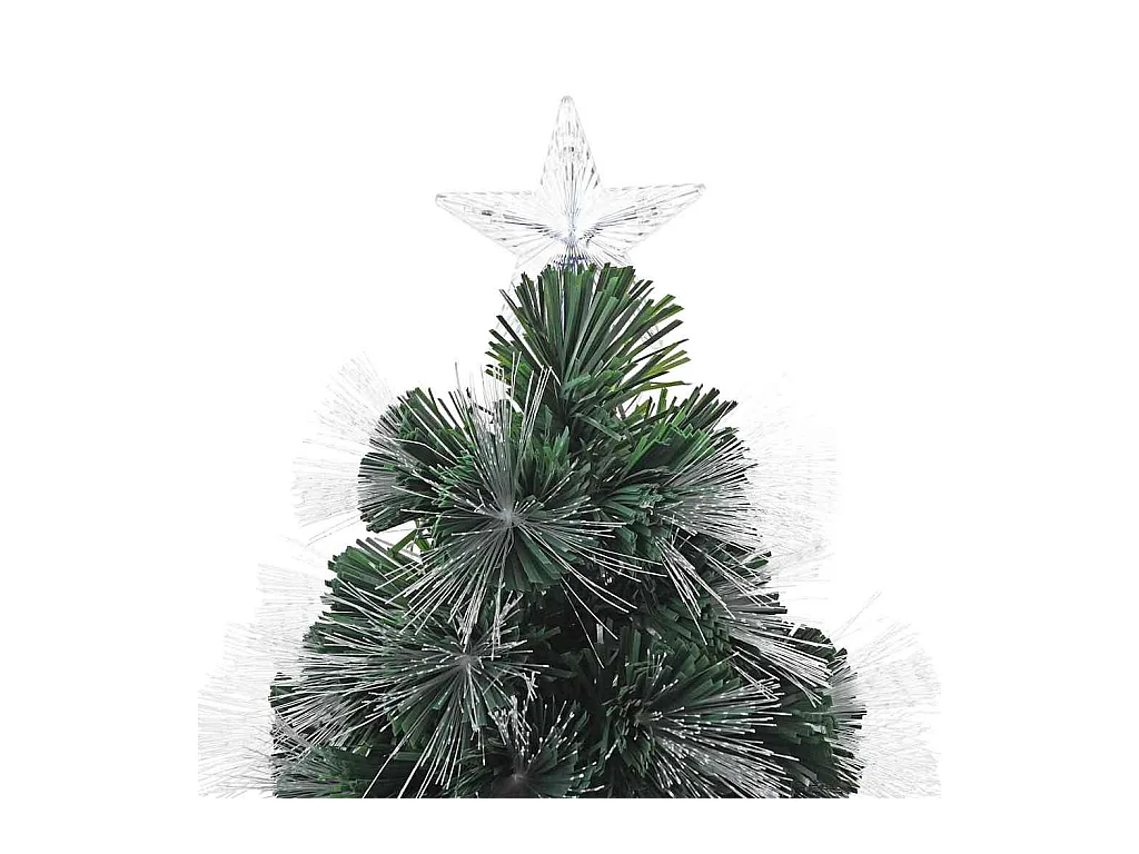Kunstkerstboom met decoratieve touwlichten Groen 64 cm PVC