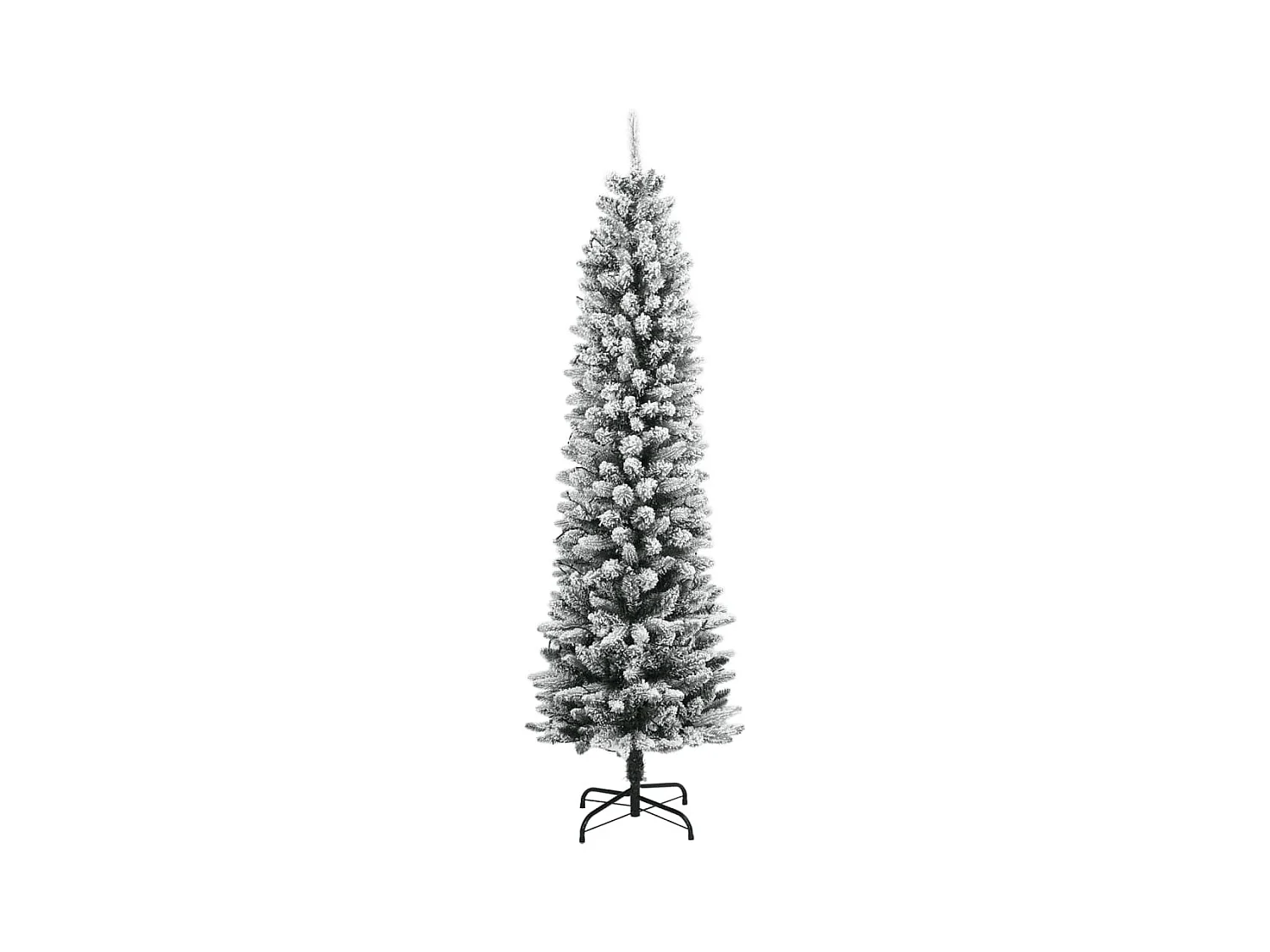 Sapin de Noël artificiel 300 LED et neige floquée 240 cm