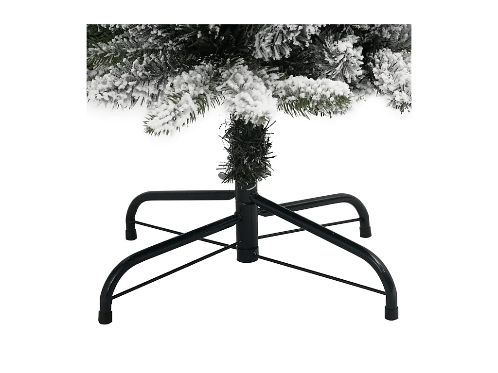 Sapin de Noël artificiel 300 LED et neige floquée 240 cm