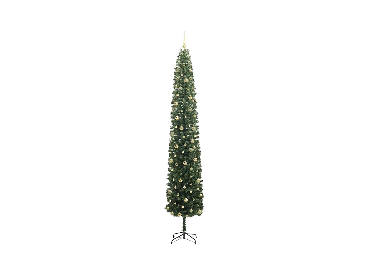 Árbol de Navidad artificial Verde 300 cm PVC, Acero y Plástico