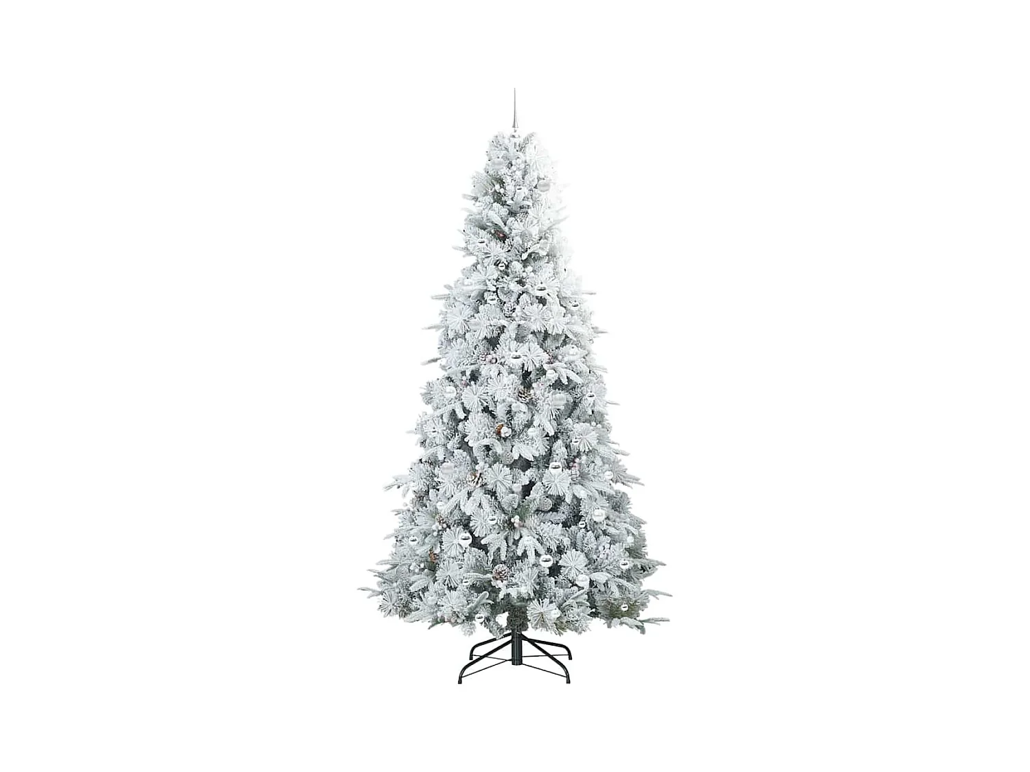 Sapin de Noël Artificiel à Branches Articulées Vert 240 cm