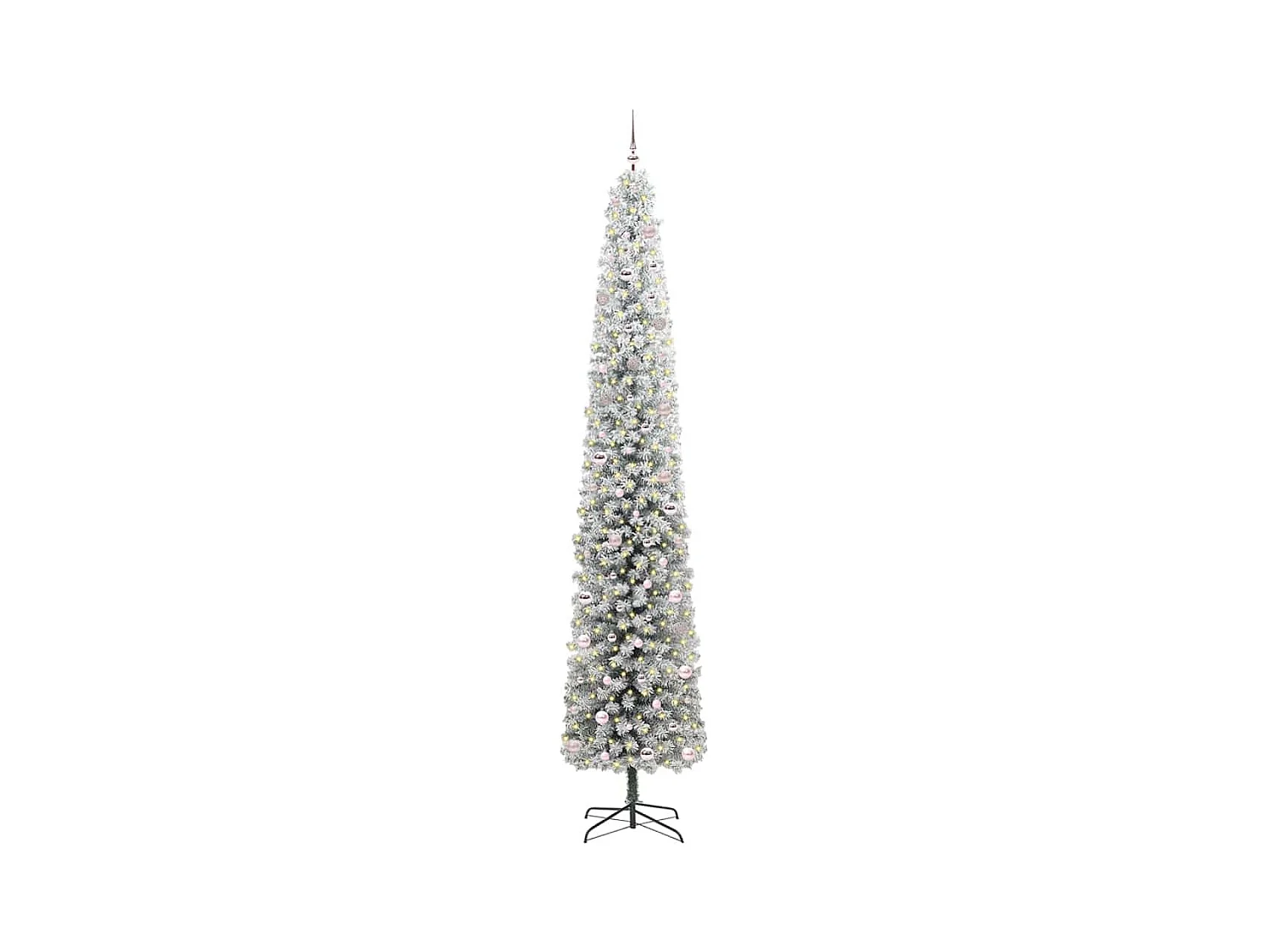 Árbol de Navidad artificial Verde 300 cm PVC, Acero y Plástico