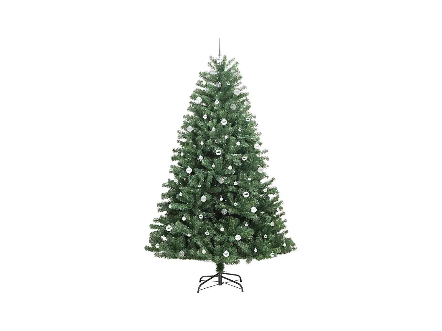 Sapin de Noël Artificiel à Branches Articulées Vert 240 cm