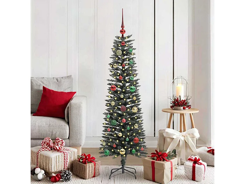 Sapin de Noël artificiel avec 150 LED Vert 43 x 43 x 150 cm