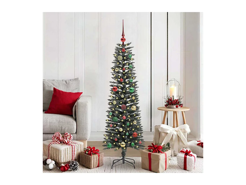 Sapin de Noël artificiel avec 150 LED Vert 43 x 43 x 150 cm