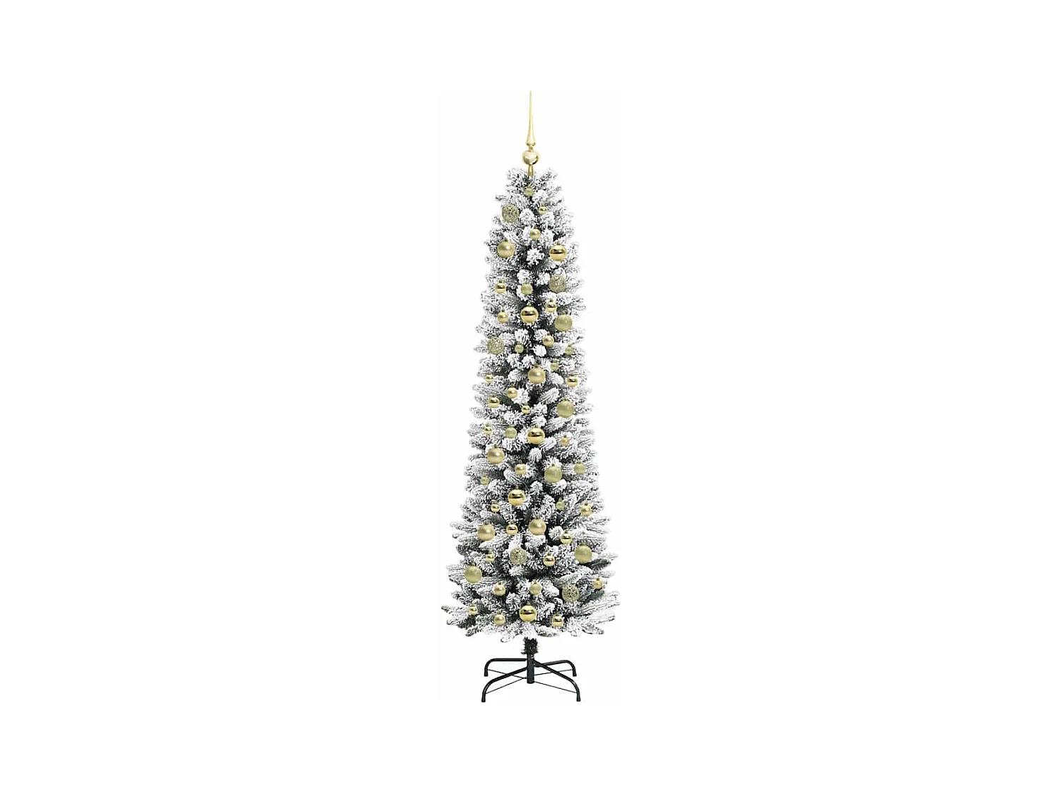 Árbol de Navidad artificial con 300 LED verde y 180 cm