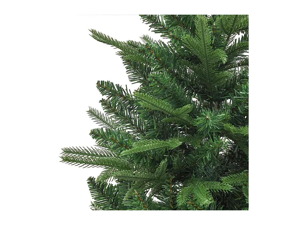 Sapin de Noël artificiel pré-éclairé avec set de boules Vert