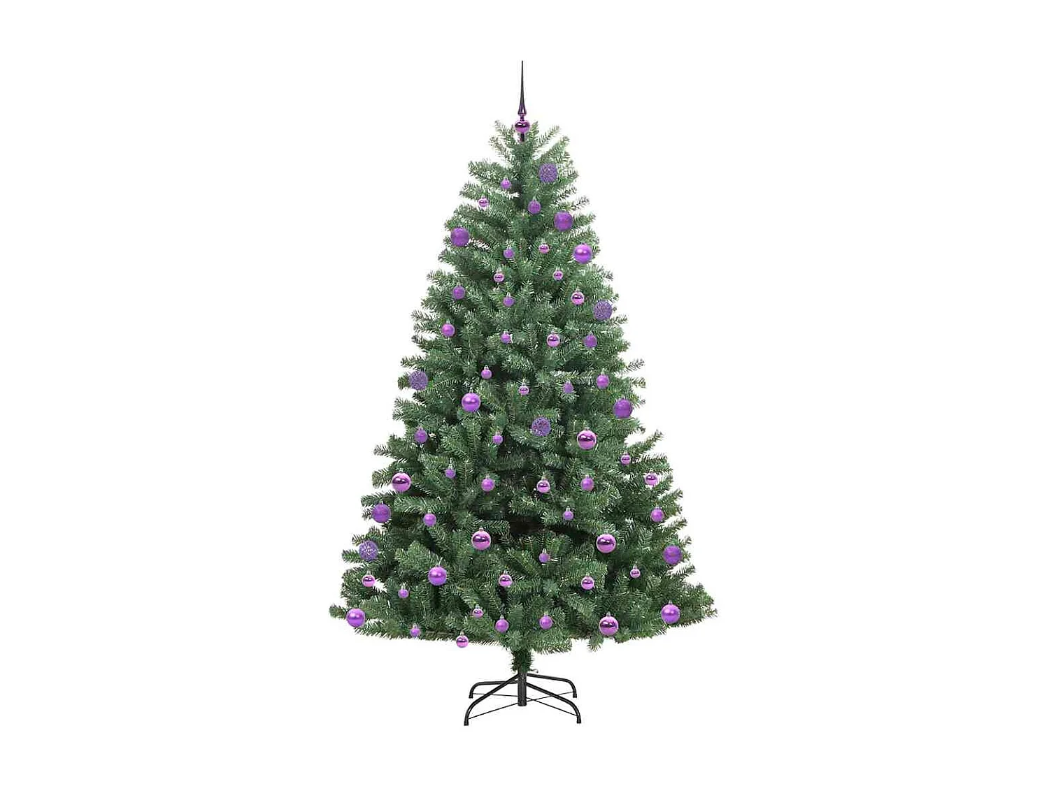 Sapin de Noël Artificiel à Branches Articulées Vert 180 cm