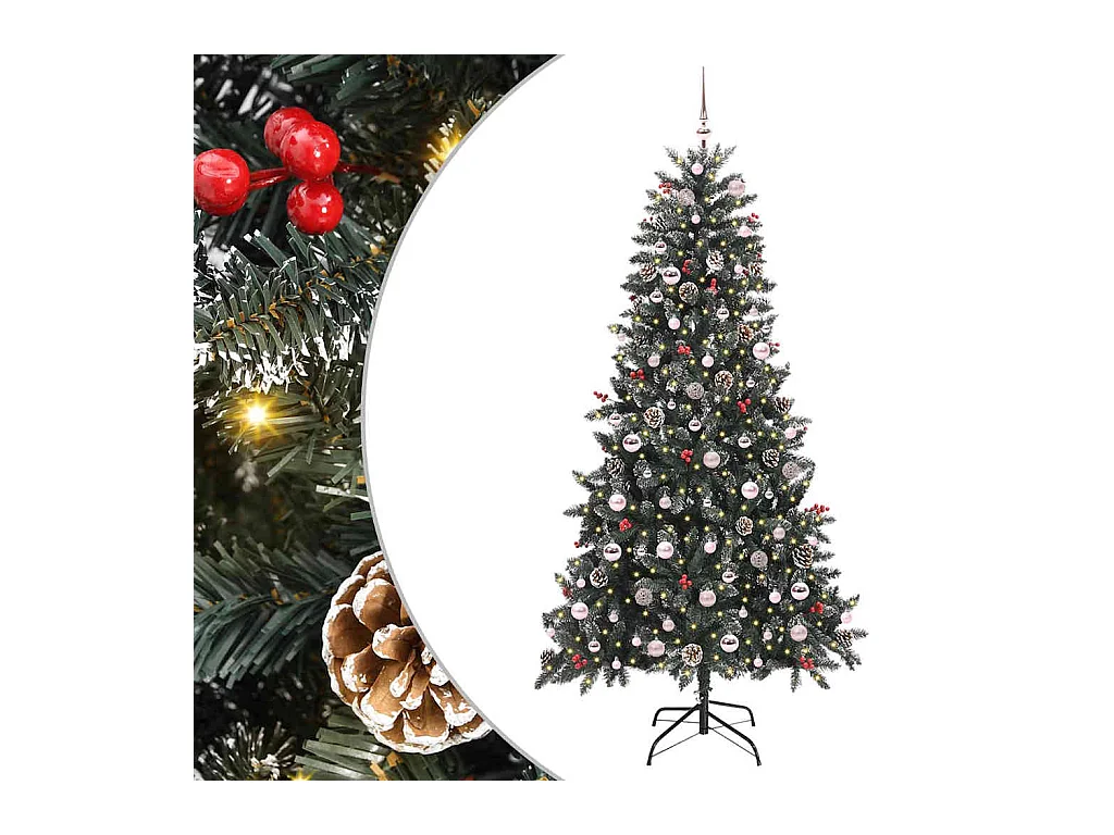 Árbol de Navidad artificial Verde 114 x 114 x 210 cm