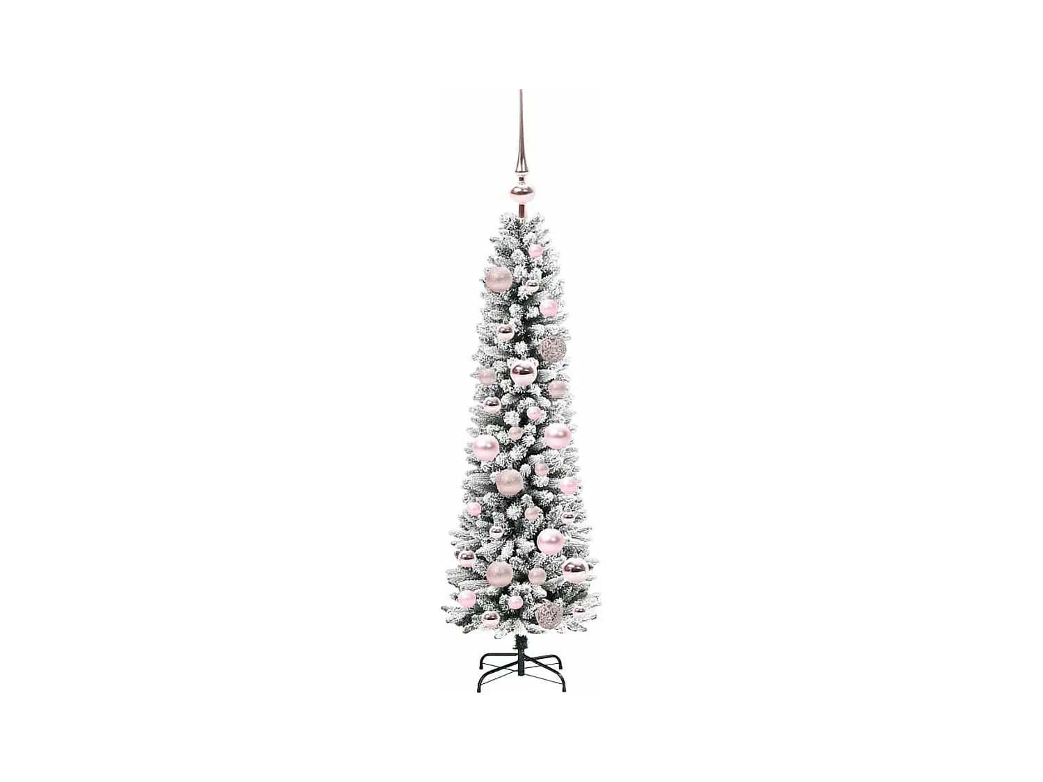 Árbol de Navidad artificial con 150 LED verde y 120 cm