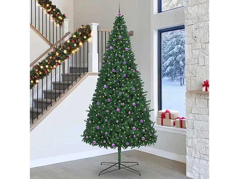 Sapin de Noël Vert 400 cm PVC