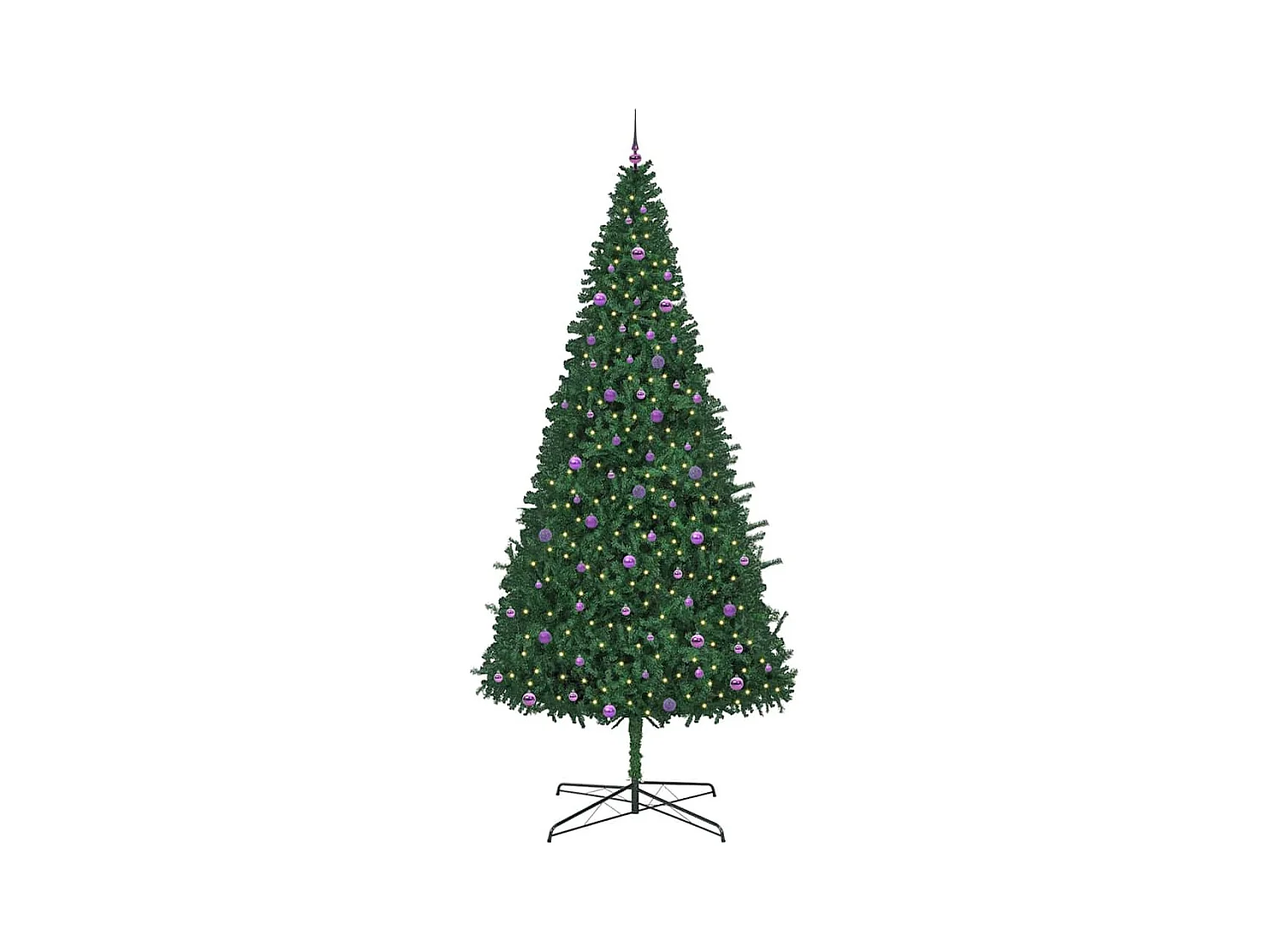 Sapin de Noël Vert 400 cm PVC