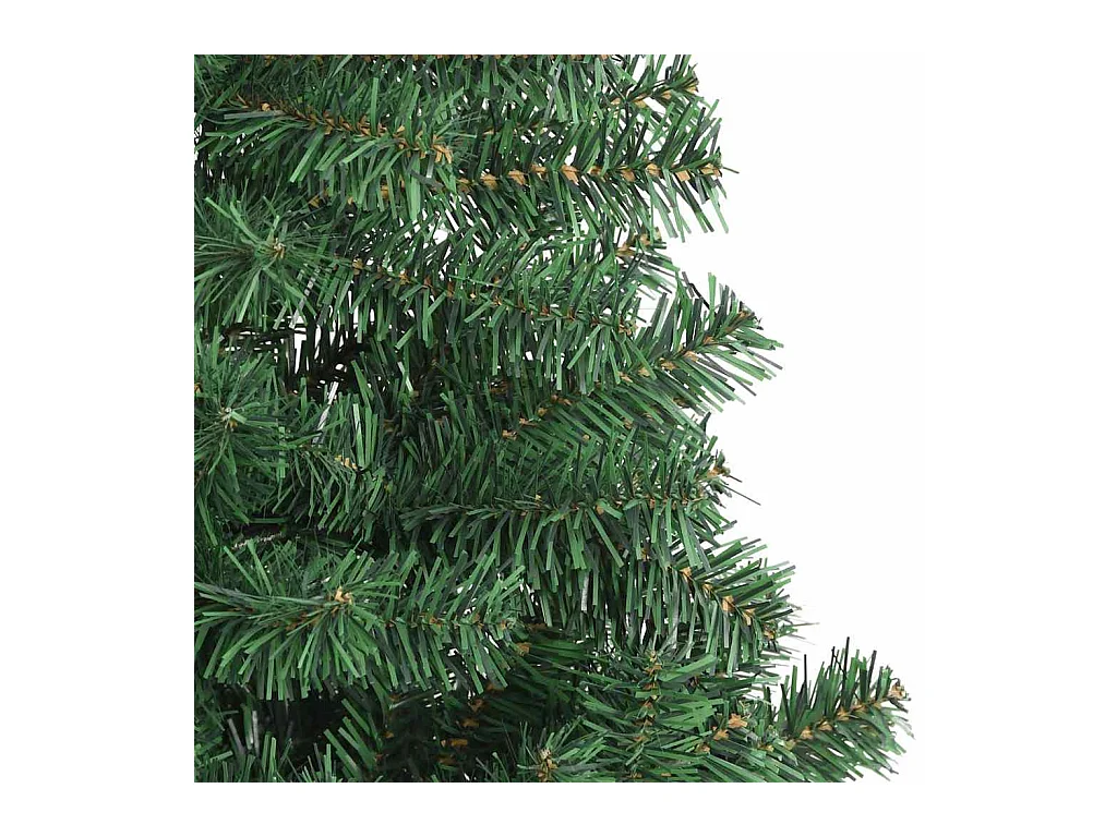 Árvore de Natal com 300 LEDs com suporte Verde 240 cm PVC