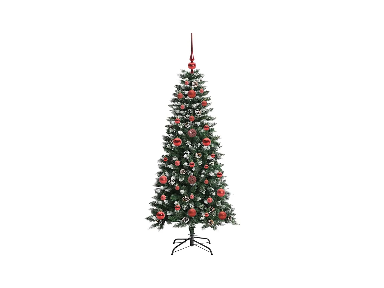 Sapin de Noël artificiel avec 150 LED Vert 50 x 50 x 120 cm