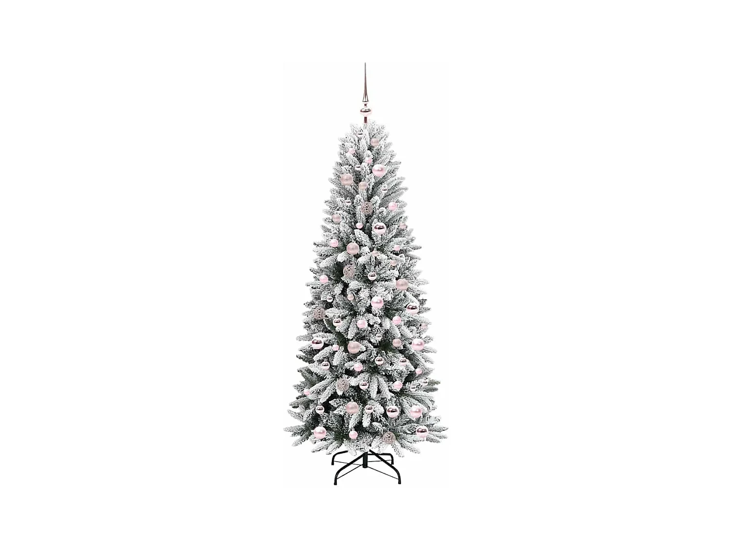 Sapin de Noël artificiel avec 300 LED Blanc 73 x 73 x 180 cm