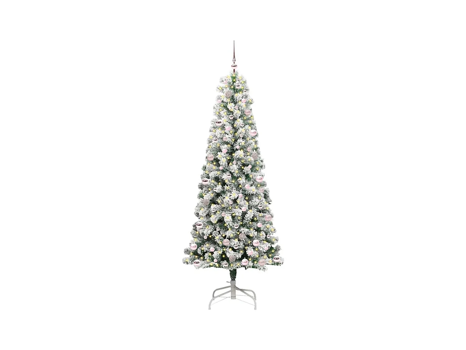 Sapin de Noël Artificiel à Branches Articulées 240 cm PVC