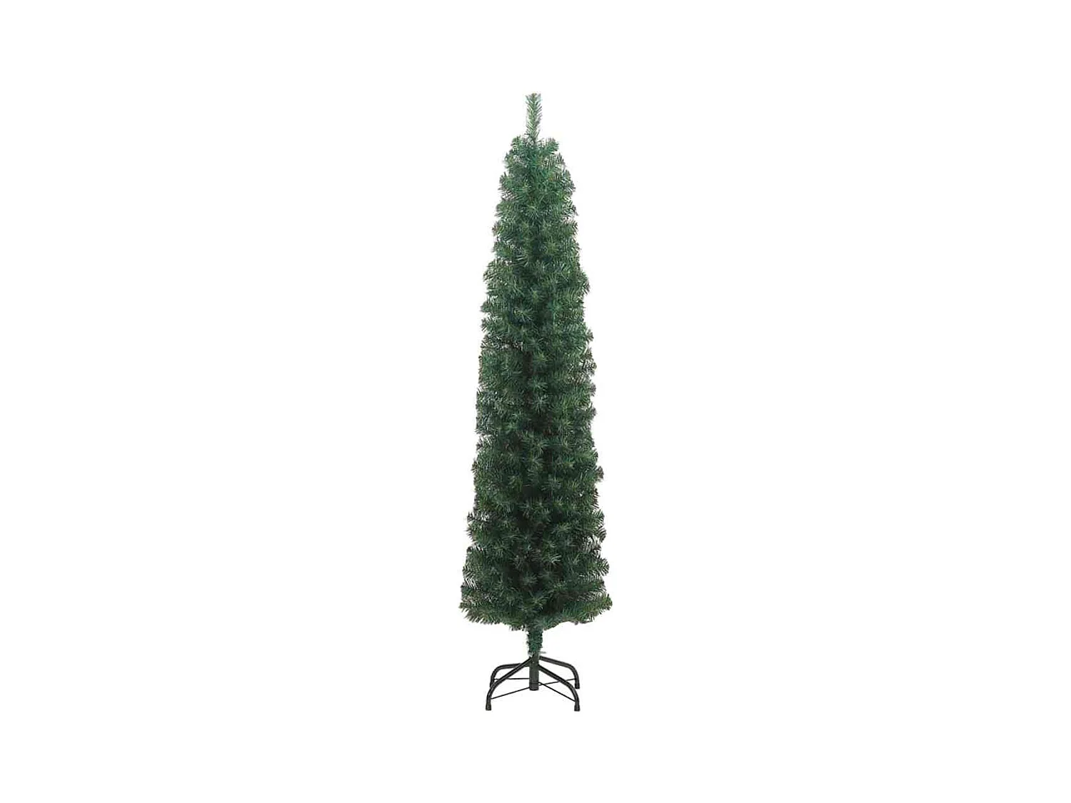 Sapin de Noël artificiel Vert 180 cm PVC et acier et plastique