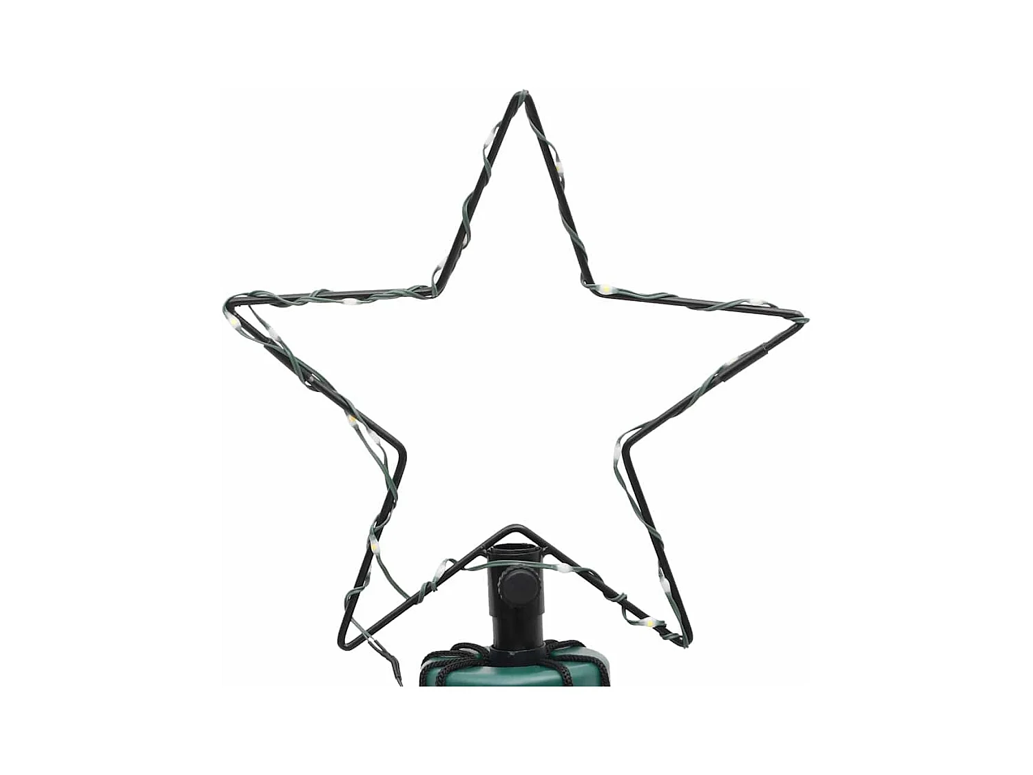 Árbol de Navidad LED 275 LEDs azul 180 cm