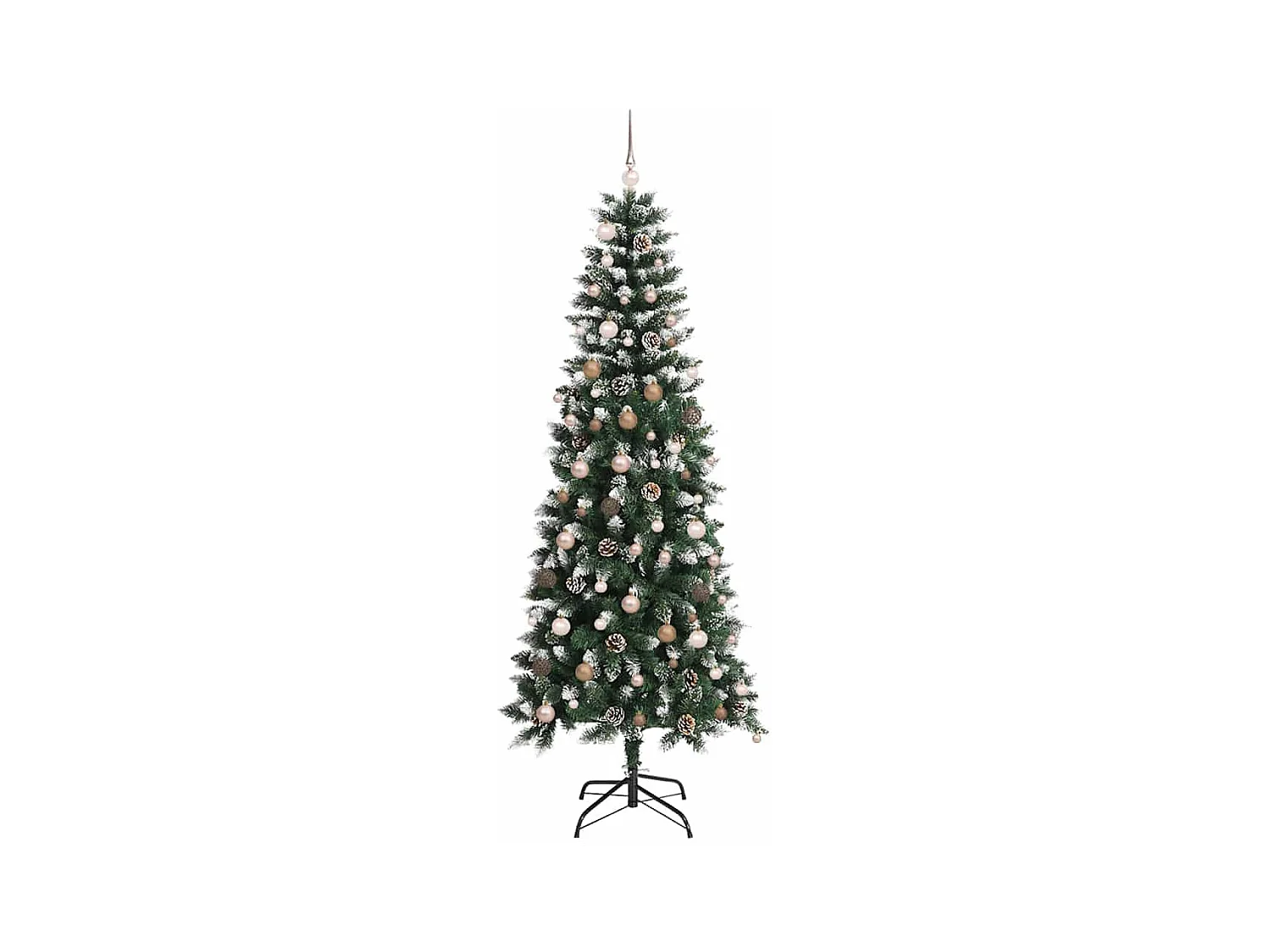 Árbol de Navidad artificial con 300 LED Verde 86 x 86 x 210 cm