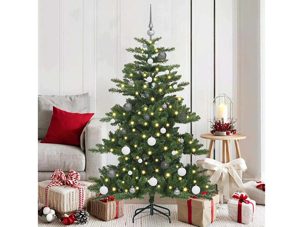 Sapin de Noël Artificiel à Branches Articulées 150 cm PVC