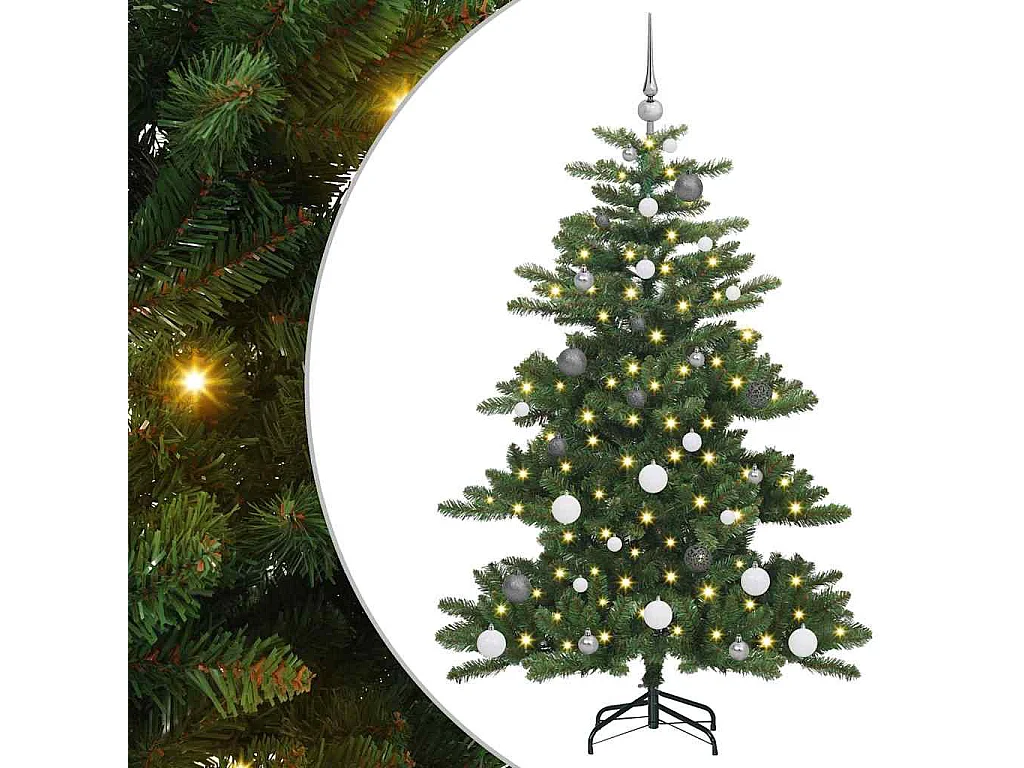 Sapin de Noël Artificiel à Branches Articulées 150 cm PVC