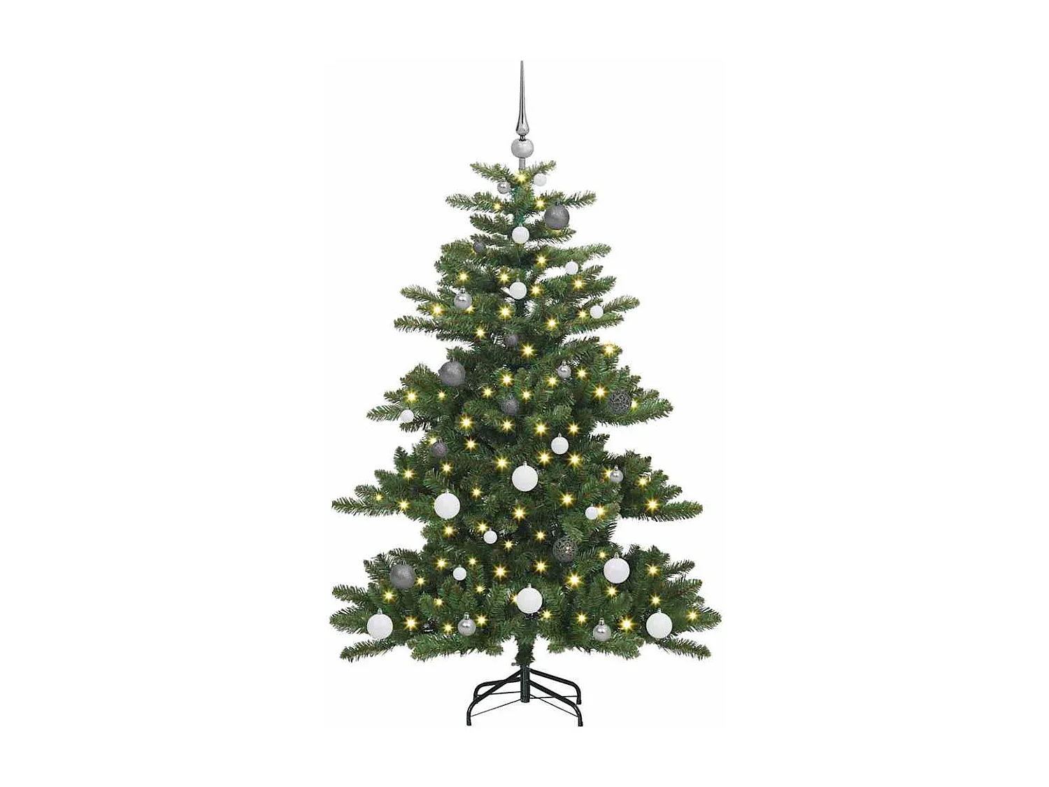 Sapin de Noël Artificiel à Branches Articulées 150 cm PVC