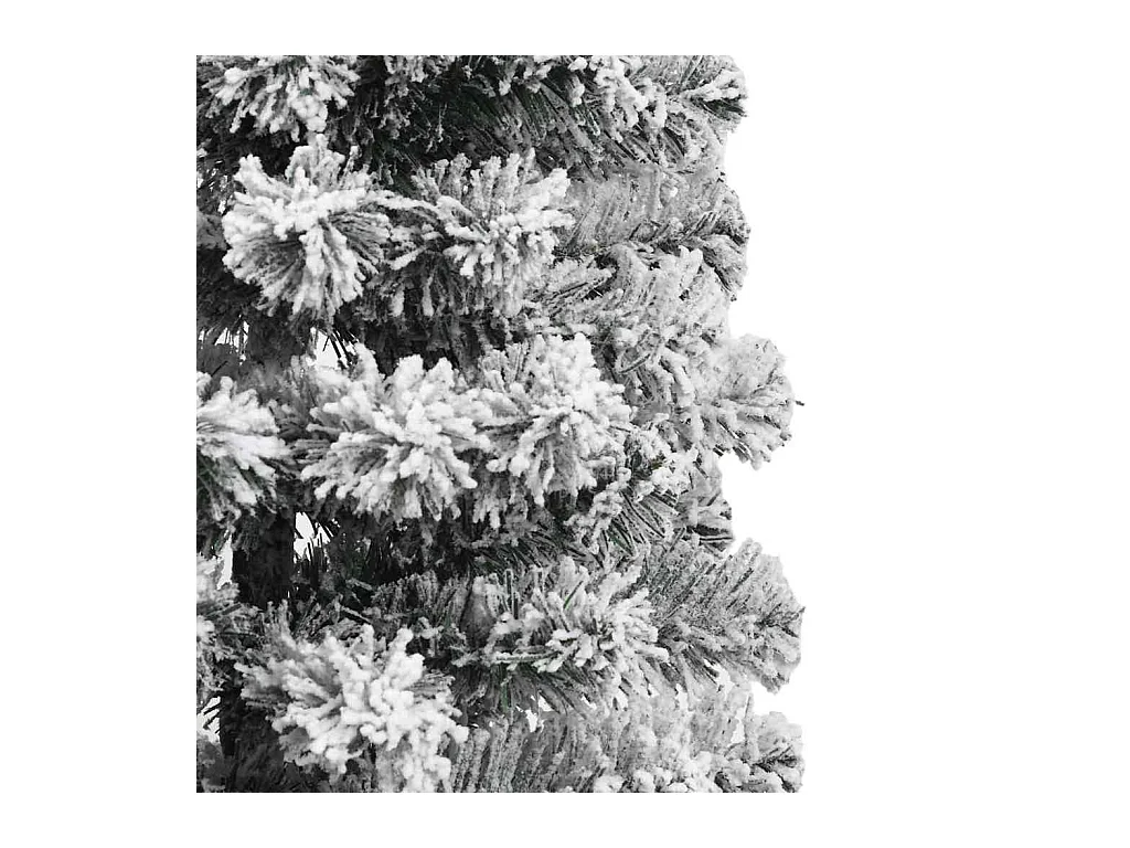 Kunstmatig Gelen Kerstboom met LED -striplichten 150 cm PVC